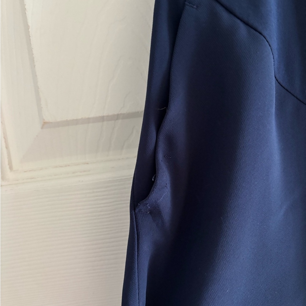 J.Crew Maternity Jamie Straight-Leg Work Pant, Navy Blue, Size 10 - Picture 8 of 9